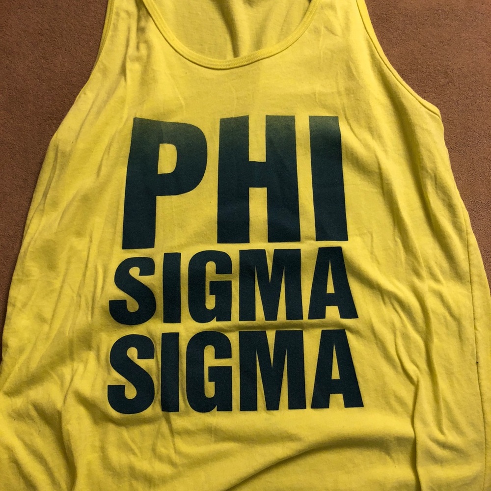 Phi sigma sigma tank top